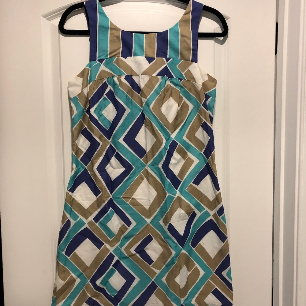 Trina Turk Printed Sundress Size 4 with bow back